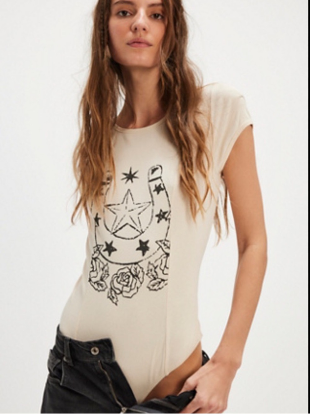 Free People Desert Darling Bodysuit